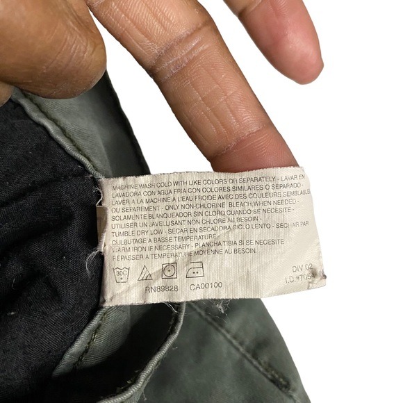 Gloria Vanderbilt Jeans Women's Green Khaki Slim Straight Jeans - Picture 7 of 10